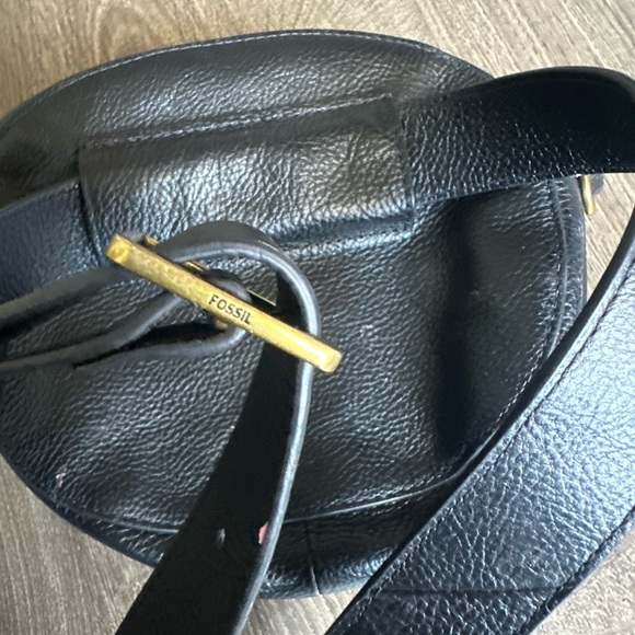 FOSSIL Serena Cross-Body/Belt Bag - Black Leather - Picture 5 of 15